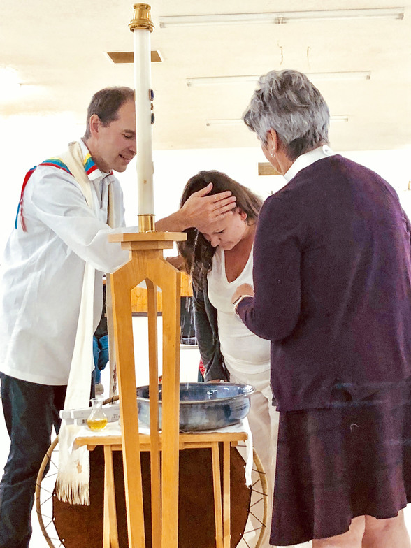 Nine Members of Frog Lake First Nation Baptized During Standing Stones